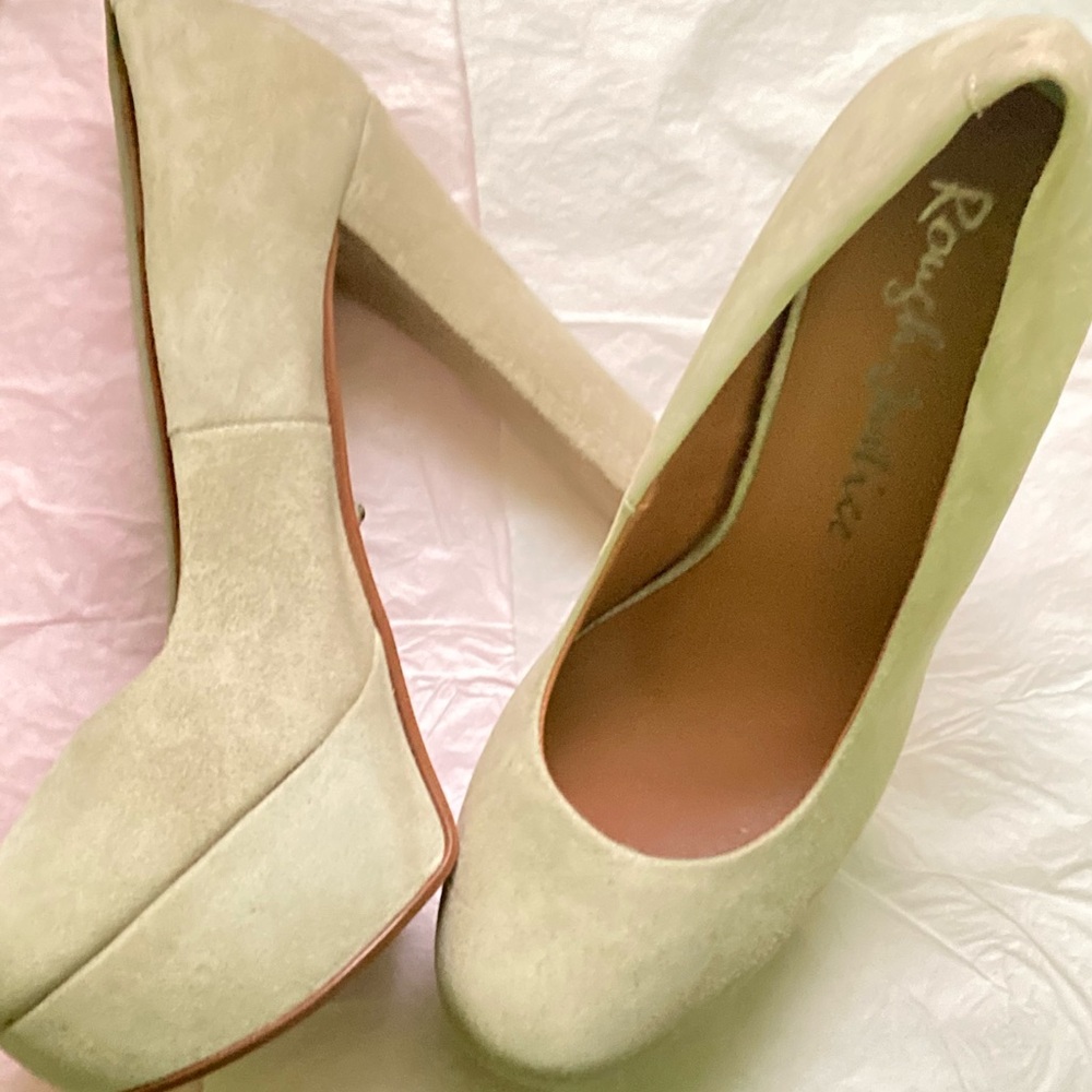 NEW Vintage Style Platform Heels Made In Italy